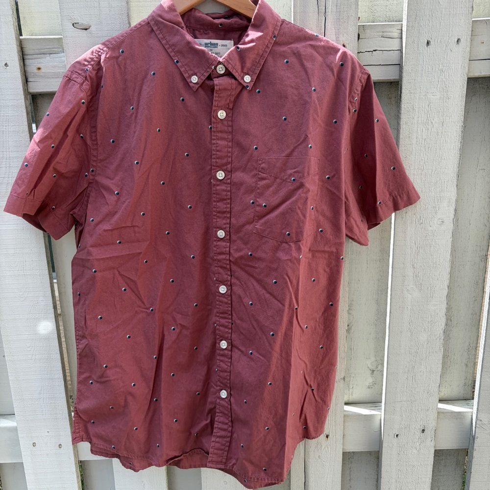 urban pipeline Awesomely Soft Ultimate Button-Down Short Sleeve Shirt